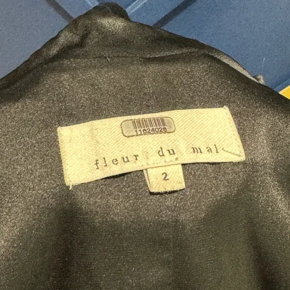 Flour du Mal Purple Sequin Blazer dress - Picture 7 of 9